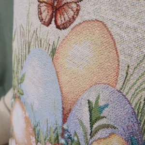 Dvipusis pagalvėles užvalkalas - Velykų margučiai