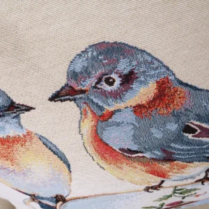 Dvipusė gobeleno pagalvėlė – Pavasario pokalbis