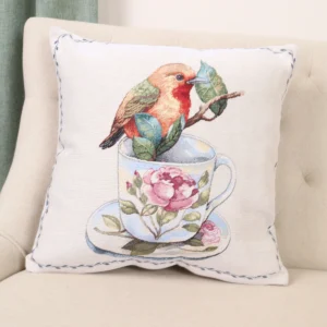 Dvipusė gobeleno pagalvėlė – Rytinė Giesmė