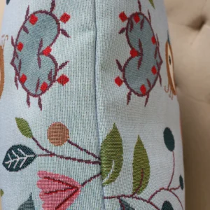 Dvipusė gobeleno pagalvėlė – Miško draugai – Paukštis