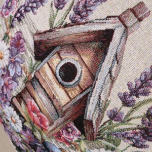 Dvipusė gobeleno pagalvėlė – Provanso romantika