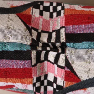 Dvipusė gobeleno pagalvėlė – Spalvų ritmas