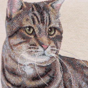 Dvipusė gobeleno pagalvėlė – Amerikos bobteilas