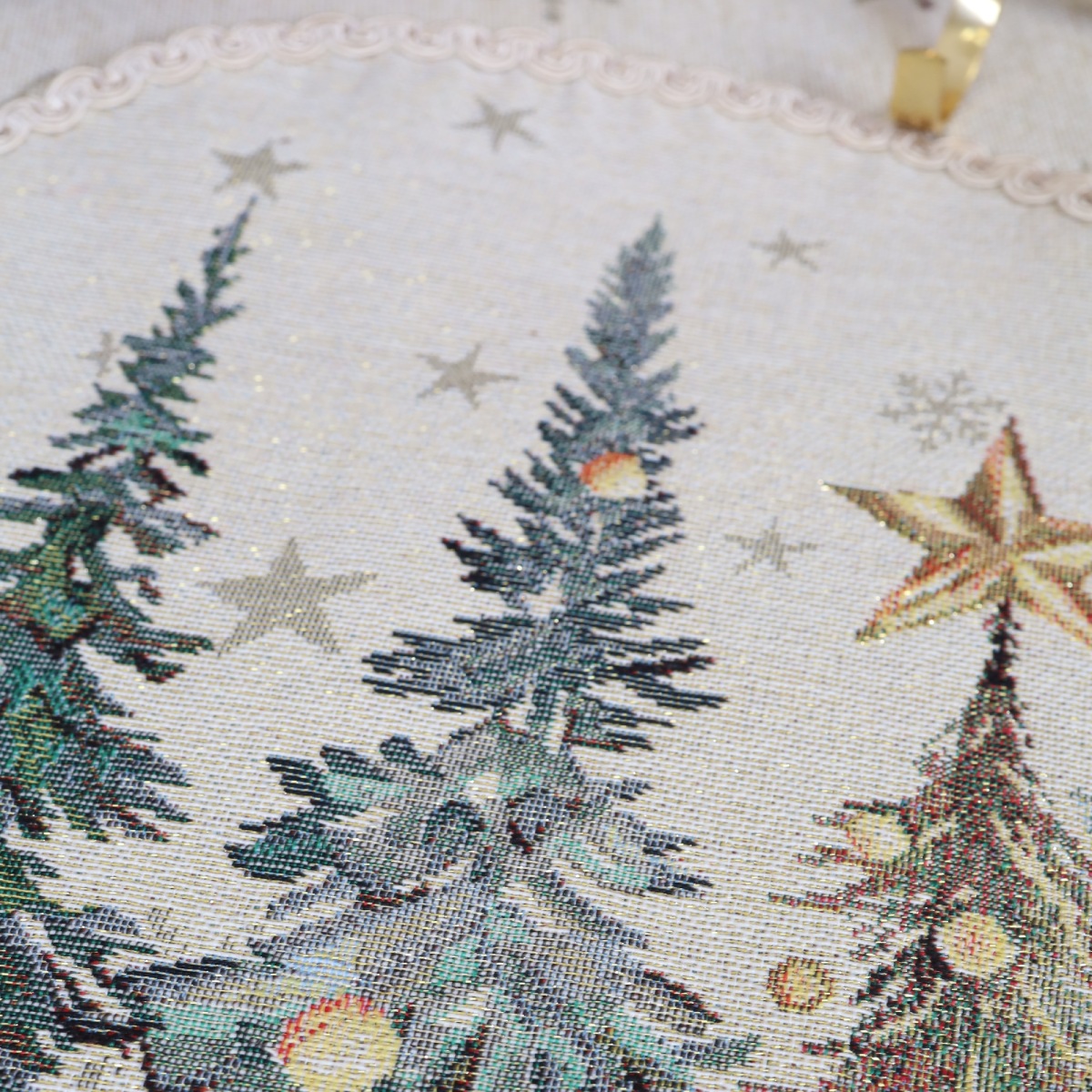 Apvali servetėlė - Kalėdos grįžta namo - Image 3