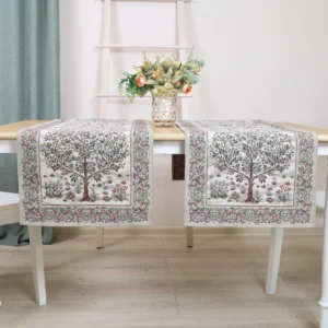 Stalo takelis - Baroko gėlės (šviesi)