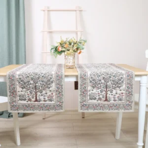 Stalo takelis - Baroko gėlės (šviesi)