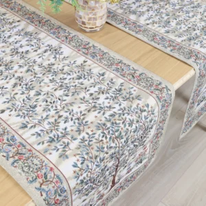 Stalo takelis - Baroko gėlės (šviesi)