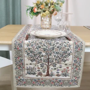 Stalo takelis - Baroko gėlės (šviesi)