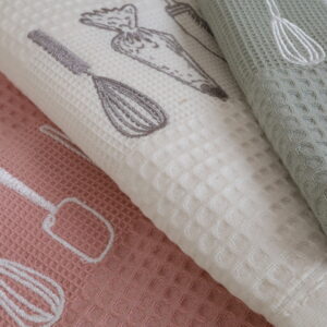 Virtuvinių rankšluosčių komplektas su dėžute - Virtuvė