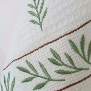 Virtuvinių rankšluosčių komplektas su dėžute - Eukaliptas