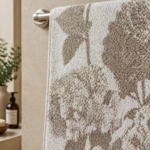 Lininis rankšluostis - Hortenzija