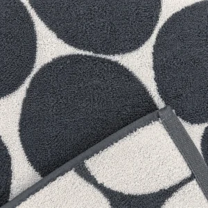 Pilkas lininis rankšluostis - Akmenėliai