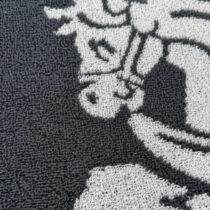 Pilkas lininis rankšluostis - Vytis